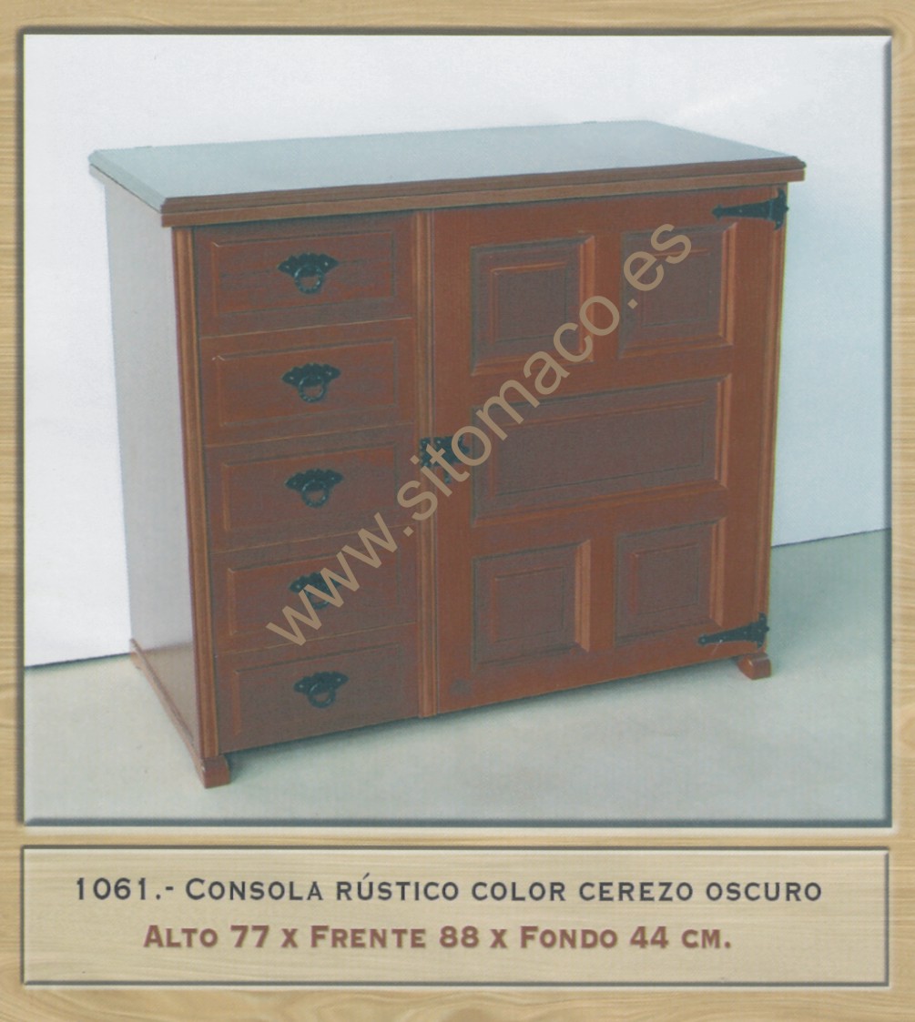 07 MUEBLE MAQUINA DE COSER TIPO CONSOLA RUSTICO COLOR CEREZO OSC 07 MUEBLE MAQUINA DE COSER TIPO CONSOLA RUSTICO COLOR CEREZO OSC